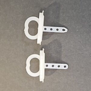 Tupperware Popsicle Mold Tops (2 Pieces) Replacement Tupperware Parts